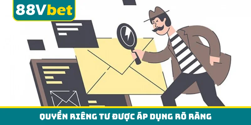 Quyền riêng tư được áp dụng rõ ràng